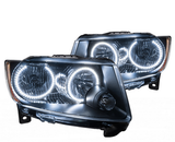 2011-2013 Jeep Grand Cherokee (Does not fit HID Models) Oracle Halo Headlights (Complete Assemblies)