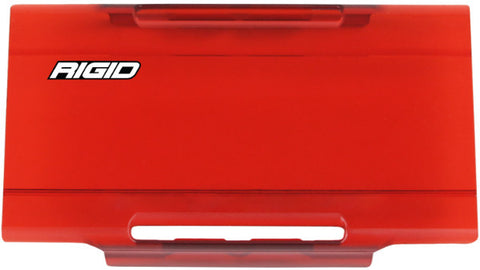 6" Rigid E Series M Series and Radiance LED Light Cover (Red)