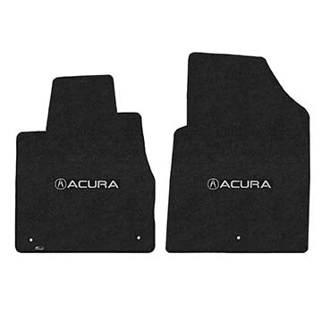2007-2013 Acura MDX "Acura Logo" Ultimat FRONT Seat Floor Mats (Ebony) by Lloyd Mats