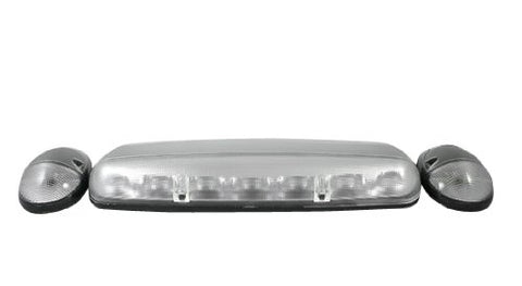 RECON Clear LED Truck Cab Roof Lights 2002-2006 Chevy Silverado / GMC Sierra