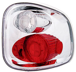 IPCW Tail Lights Clear 1997-2003 Ford F-150 Flareside (no lightning)