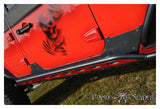 2007-2016 Jeep Wrangler (4 Door Models) Aluminum Body Armor by Poison Spyder
