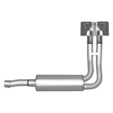 1988-1993 Chevy / GMC C/K Series 1500 5.7 V8 Extended Cab 6 1/2' Bed Gibson Performance Super Truck Cat-Back Exhaust (Aluminized)