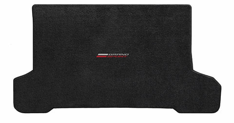 2014-2017 Chevy Corvette Convertible "Grand Sport Logo" Ultimate CARGO Area Floor Mat (Jet Black) by Lloyd Mats