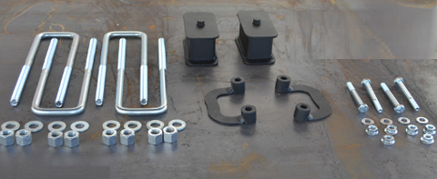 2007-2018 Chevy Silverado GMC Sierra 1500 4WD Traxda COMPLETE Lift Kit 2" Front 1" Rear Lift