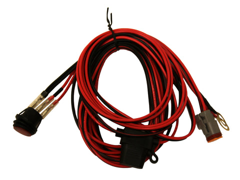 Wiring Harness for 4" & 6" Single, Dually, D2 (11' Long) by Rigid Industries