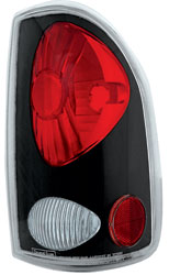 IPCW Tail Lights Black 1997-2004 Dodge Dakota