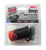 2007-2017  Jeep Wrangler BOLT JEEP Spare Tire Lock (Mates w/ Ignition Key)