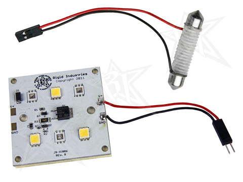 Festoon Style LED Retrofit Bulb Kit (3 LEDs 300 Lumens) for RVs by Rigid Industries