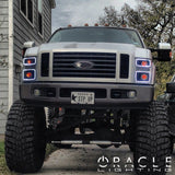 2008-2010 Ford F-250 F-350 Oracle Halo Headlights (Complete Assemblies)