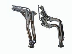 1993-1997 Ford F-150 F-250 F-350 7.5 w/Air Inj. w/EGR Fitting E40D Transmission Gibson Performance Nickel Chrome Plated Headers