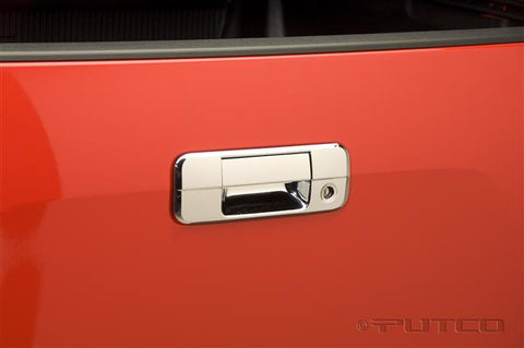 2007-2013 Toyota Tundra (Models w/out Rear View Camera) Putco Chrome Rear Tailgate Handle Cover