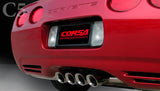 1997-2004 Chevrolet Corvette 5.7 V8 Corsa Sport Tiger Shark Axle-Back Exhaust