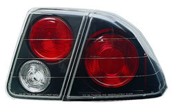IPCW Tail Lights Black 2001-2004 Honda Civic 4 Door