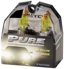 H10 Jet Yellow  Halogen Headlight Bulbs by Putco 3000k (Pair)
