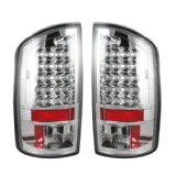 2007-2008 Dodge Ram 1500 AND 2007-2009 Dodge Ram 2500/3500 Clear Recon LED Tail Lights
