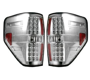 2009-2014 Ford F150 Styleside Clear Recon LED Tail Lights
