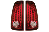 2007-2013 GMC Sierra 1500 (No Denali) IPCW LED Tail Lights Red