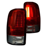 2000-2006 Chevy Tahoe Yukon Suburban Denali Red Recon LED Tail Lights