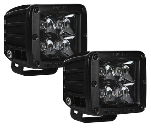 Rigid Industries Midnight Edition Dually LED Spot Light (Pair)
