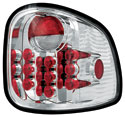 1997-2003 Ford F-150 Flareside IPCW LED Tail Lights Clear
