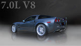 2006-2013 Chevrolet Corvette C6 Z06 7.0 V8 Corsa Sport Axle-Back Exhaust BLACK