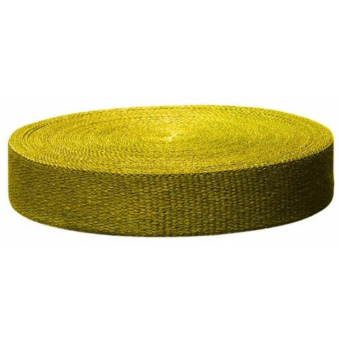 YELLOW Header / Exhaust Wrap 2000 Degrees 1" x 25' by Heatshield Products