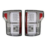 2015-2017 Ford F-150 Clear Recon LED Tail Lights