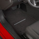 2010-2015 Chevy Camaro "Camaro Logo" Ultimat FRONT Seat Floor Mats (Ebony) by Lloyd Mats