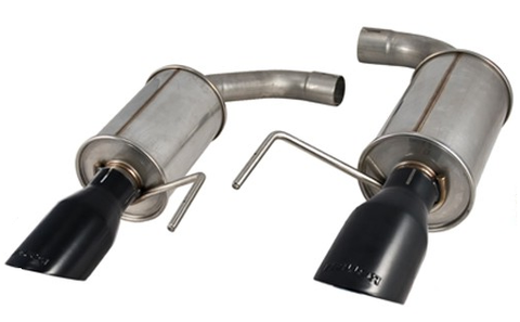2015-2017 Ford Mustang GT 5.0 V8 Roush Performance Axle Back Exhaust w/ BLACK Tips