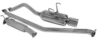 DC Sports Cat-Back Exhaust 2001-2004 Honda Civic EX Sedan