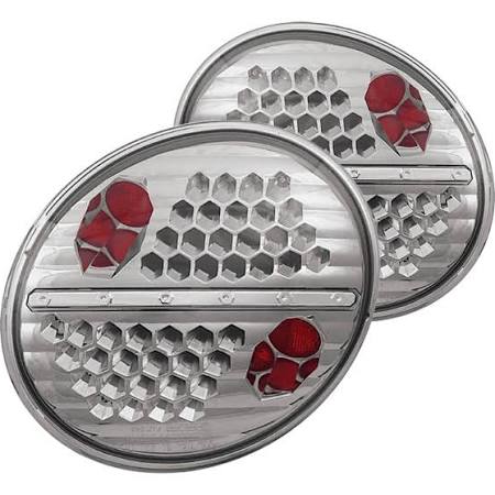1998-2006 VW Beetle Smoke LED Tail Lights (Pair) by IPCW 