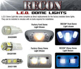 RECON LED Dome Light Kit 2009-2013 Dodge Ram 1500 2010-2013 Dodge Ram 2500/3500