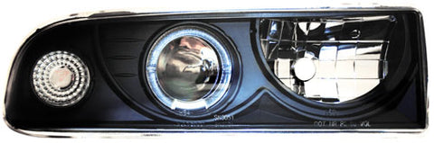 IPCW Black Projector Headlights 1998-2004 Chevy Blazer (Mid Size) and Chevy S10