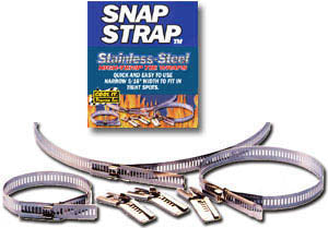 Thermo-Tec Snaps: Package of 8 9" Straps and 4 18" Straps