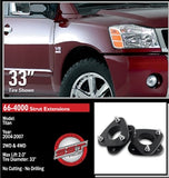 2004-2007 Nissan Titan + Armada Ready Lift 2" FRONT Leveling / Lift Kit