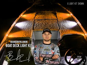 Rigid Industries LED Boat Deck Light Kit (6 Pc Kit) Cool White (2pc) Amber (4pc)