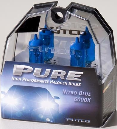 H9 Nitro Blue  Halogen Headlight Bulbs by Putco 4400k (Pair)