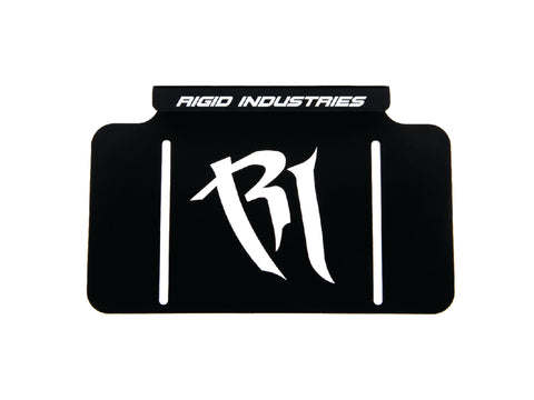 License Plate Mount for Rigid Dually, SR-M, SR-Q LED Lights by Rigid Industries