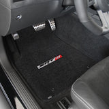 2011-2015 Dodge Challenger "SRT8 Logo" Ultimat Front and Back Seat Floor Mats (Ebony) by Lloyd Mats