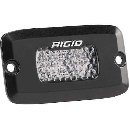 Rigid Industries SR-M Pro Flush Mount Diffused AMBER LED Light