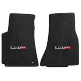 2008-2010 Dodge Challenger "SRT8 Logo" Ultimat FRONT Seat Floor Mats (Ebony) by Lloyd Mats