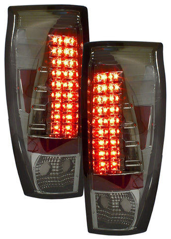 2002-2006 Chevy Avalanche Smoke IPCW LED Tail Lights