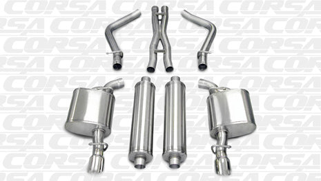 2005-2010 Chrysler 300 R/T 5.7 V8 (No Tow Hitch) Corsa Sport Cat-Back Exhaust