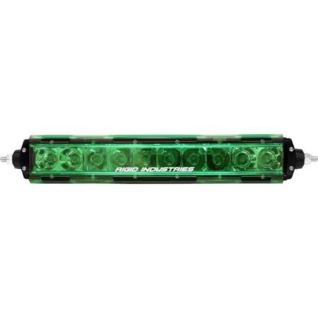 Light Cover for Rigid Industries 10" SR Series LED Light (Trim for use on 6" Light) (Green)