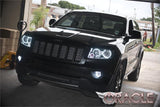 2011-2013 Jeep Grand Cherokee (Does not fit HID Models) Oracle Halo Headlights (Complete Assemblies)