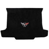 1998-2004 Chevy Corvette Convertible "C5 Logo" Ultimat Cargo Mat (Black) by Lloyd Mats