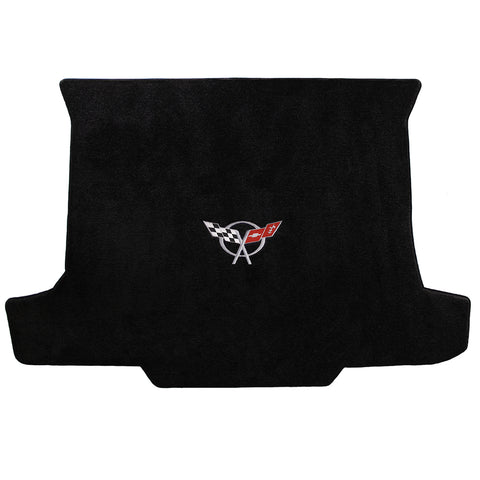 1998-2004 Chevy Corvette Convertible "C5 Logo" Ultimat Cargo Mat (Black) by Lloyd Mats