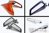 2011-2015 Chevy Camaro Concept Side View Mirrors (Pair) Unpainted by Oracle Lighting