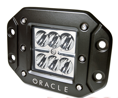 Square Flush Mount LED Driving Light 18 Watt by Oracle (Each)